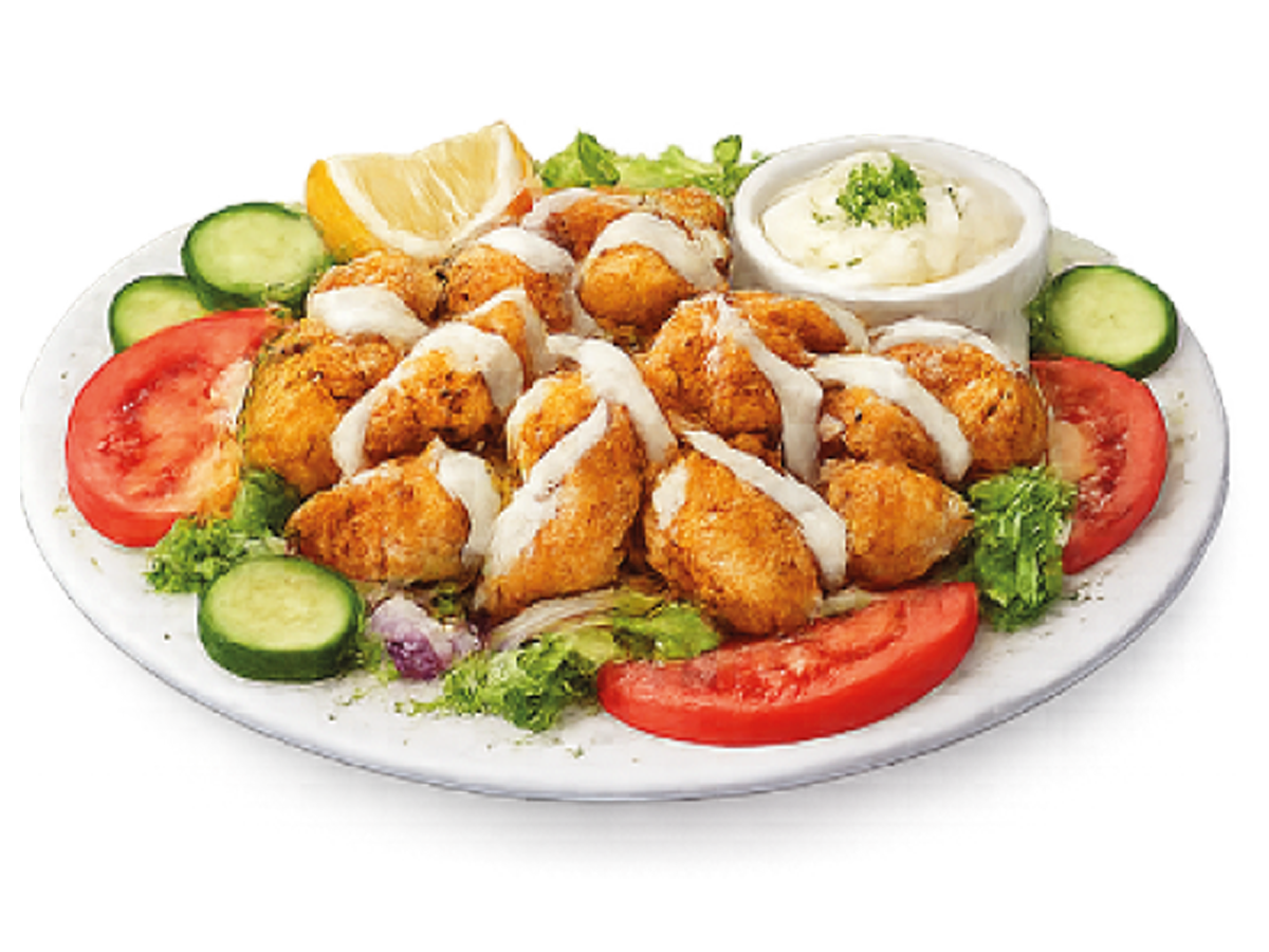 Salade du nuggets